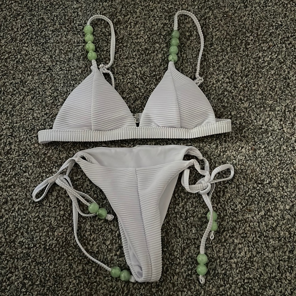 white jade bikini set - small